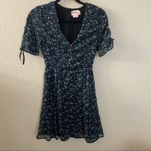 Showpo. Dainty floral mini dress, size 0